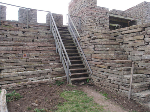 Viking Fortress Interior Structures.